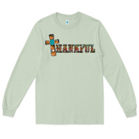 Matcha thankful pumpkin cross Long Sleeve Tee - RanaPortraitStore