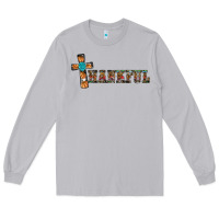 Moon Dust thankful pumpkin cross Long Sleeve Tee - RanaPortraitStore