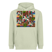 Matcha sunflower mexican flag tumbler Heavyweight Hoodie - JahusDesignShop