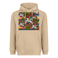 Sunflower Mexican Flag Tumbler Heavyweight Hoodie | Teevron