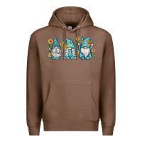 Chestnut sunflower gnomes Premium Hoodie - MaliasSmallBusiness
