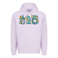 Lilac sunflower gnomes Premium Hoodie - MaliasSmallBusiness