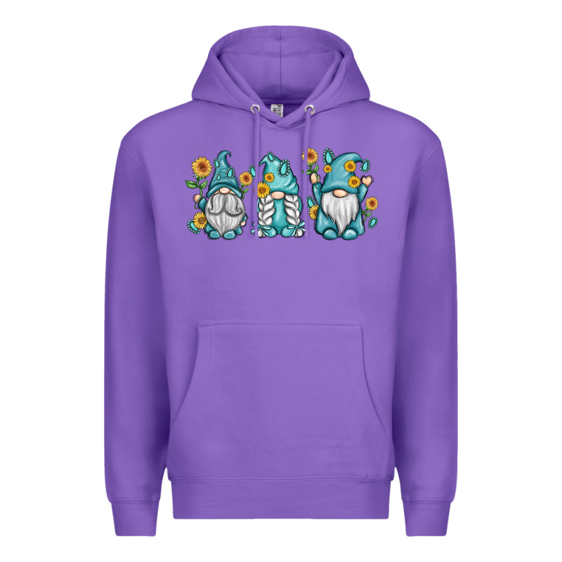 Sunflower Gnomes Premium Hoodie by MaliasSmallBusiness | Teevron