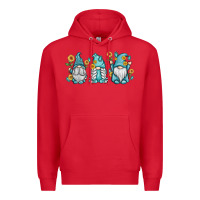 Red sunflower gnomes Premium Hoodie - MaliasSmallBusiness