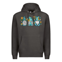 Smoke sunflower gnomes Premium Hoodie - MaliasSmallBusiness