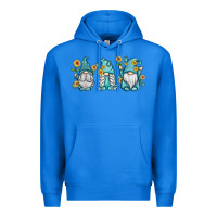 True Royal sunflower gnomes Premium Hoodie - MaliasSmallBusiness