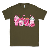 Army Green breast cancer coffee cups Classic Tee - Zillion Design Studio