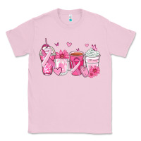 Bubblegum Pink breast cancer coffee cups Classic Tee - Zillion Design Studio