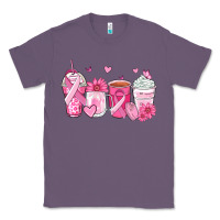 Lavender breast cancer coffee cups Classic Tee - Zillion Design Studio