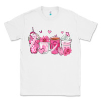 White breast cancer coffee cups Classic Tee - Zillion Design Studio