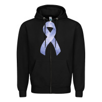 Black stomach cancer ribbon fa element Zipper Hoodie - FaDigitalArtStudio