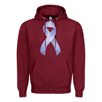 Burgundy stomach cancer ribbon fa element Zipper Hoodie - FaDigitalArtStudio