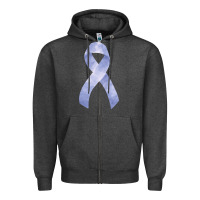Charcoal Heather stomach cancer ribbon fa element Zipper Hoodie - FaDigitalArtStudio