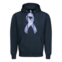 Navy stomach cancer ribbon fa element Zipper Hoodie - FaDigitalArtStudio