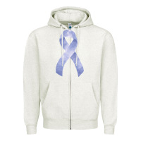 Oatmeal Heather stomach cancer ribbon fa element Zipper Hoodie - FaDigitalArtStudio