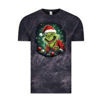 Cloud Black Grinch Vintage Tee - Unal Design