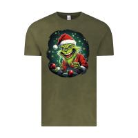 Vintage Olive Grinch Vintage Tee - Unal Design