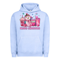 Pigment Grape Ice merry christmas snowman coffee cups Urban Hoodie - MaliasSmallBusiness