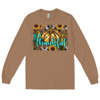 Toasted Coconut thankful pumpkin Long Sleeve Tee - RanaPortraitStore