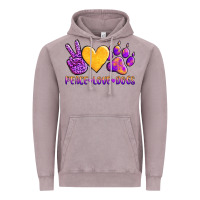 Vintage Zinc peace love dogs Vintage Hoodie - AdoDesignShop