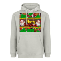 Moon Dust merry Christmas with Santa Claus Heavyweight Hoodie - AdoDesignShop