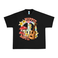 Black hippie soul with peace Urban Heavy Tee - texasbilliewilder