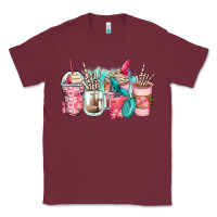 Burgundy rock hand coffee cups Classic Tee - Zillion Design Studio