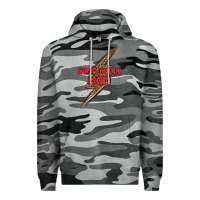 Slate Camo homeschool mom lightning bolt Premium Hoodie - MaliasSmallBusiness