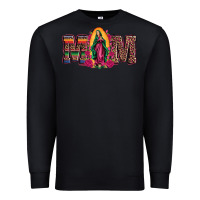 Black mom our lady of guadalupe Premium Sweatshirt - Artiststas