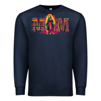 Navy mom our lady of guadalupe Premium Sweatshirt - Artiststas