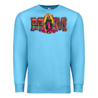 Ocean Blue mom our lady of guadalupe Premium Sweatshirt - Artiststas
