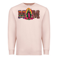 Pale Pink mom our lady of guadalupe Premium Sweatshirt - Artiststas