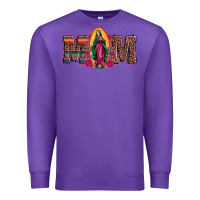 Purple mom our lady of guadalupe Premium Sweatshirt - Artiststas