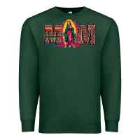 Sports Green mom our lady of guadalupe Premium Sweatshirt - Artiststas