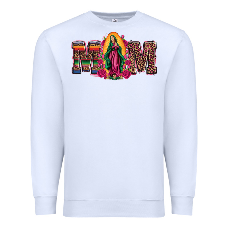 Mom Our Lady Of Guadalupe Premium Sweatshirt by Artiststas | Teevron