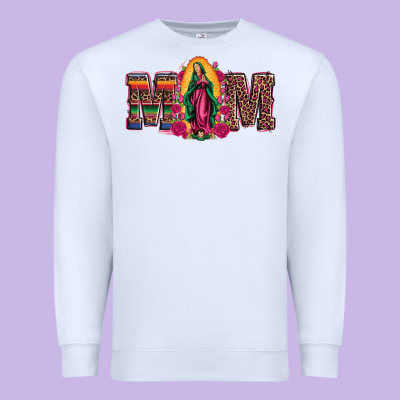 Mom Our Lady Of Guadalupe Premium Sweatshirt Designed By Artiststas