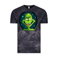Cloud Black Grinch Vintage Tee - Unal Design