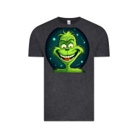 Vintage Black Grinch Vintage Tee - Unal Design