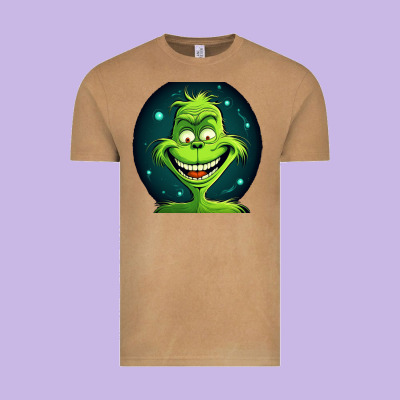 Grinch Vintage Tee Designed By Unal Design