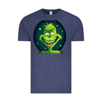 Vintage Denim Grinch Vintage Tee - Unal Design