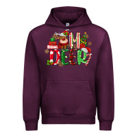 Mauve Wine oh deer reindeer Urban Hoodie - MaliasSmallBusiness