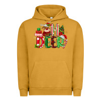 Pigment Peanut Butter oh deer reindeer Urban Hoodie - MaliasSmallBusiness
