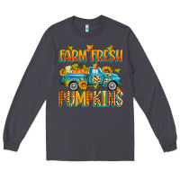 Smoke farm fresh pumpkins Long Sleeve Tee - Zillion Design Studio