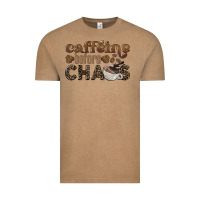 Caffeine Before Chaos Vintage Tee | Teevron