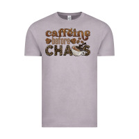 Vintage Zinc caffeine before chaos Vintage Tee - BarkalooDesign