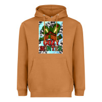 Meerkat cozy winter with gloves and scarf Heavyweight Hoodie - AdoDesignShop