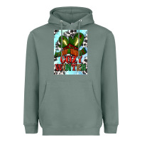 Sage cozy winter with gloves and scarf Heavyweight Hoodie - AdoDesignShop