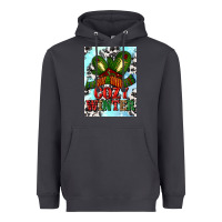 Smoke cozy winter with gloves and scarf Heavyweight Hoodie - AdoDesignShop