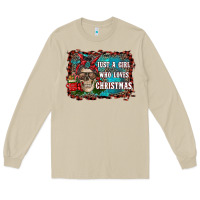 Mushroom just a girl who loves christmas Long Sleeve Tee - RanaPortraitStore