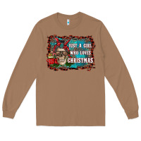Toasted Coconut just a girl who loves christmas Long Sleeve Tee - RanaPortraitStore